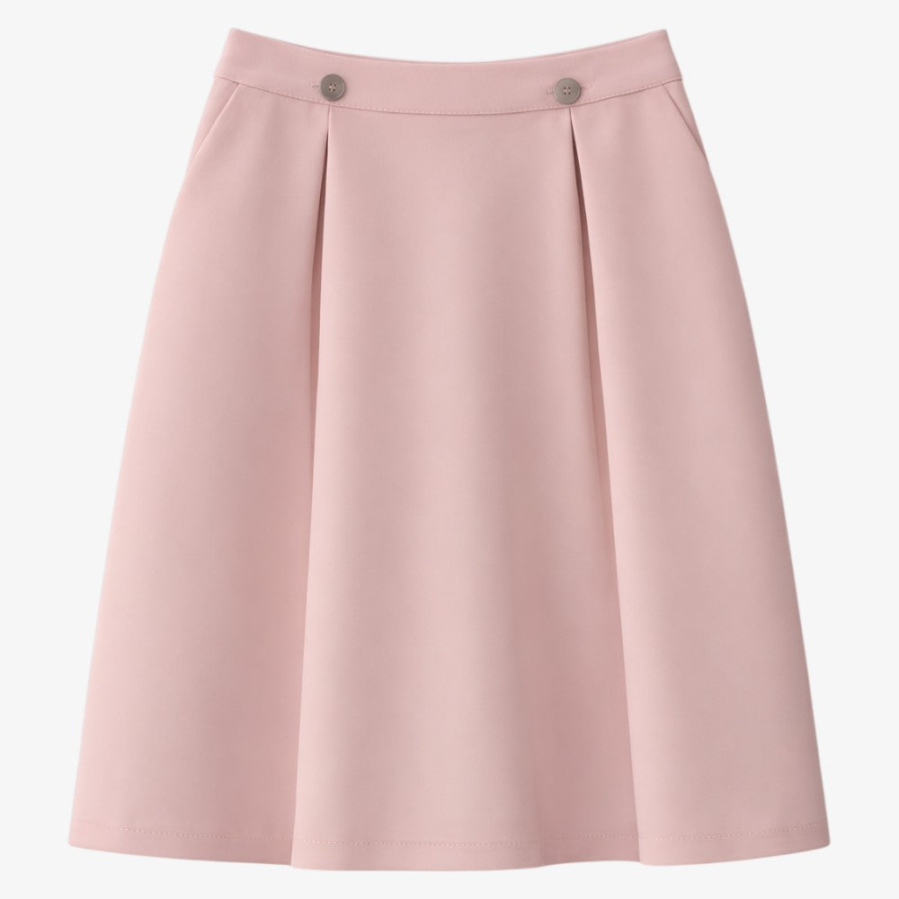 Pleat Skirt - Pink
