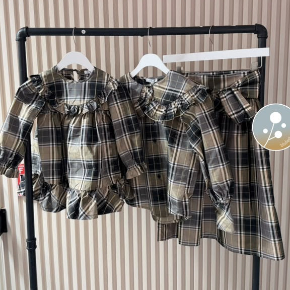 Plaid Shirt - Beige