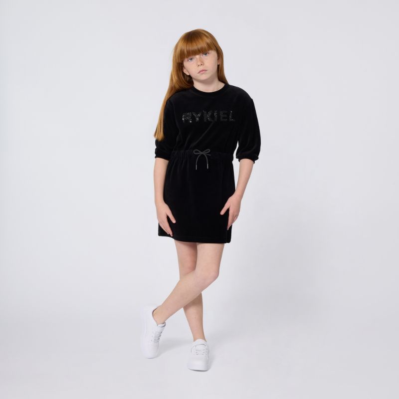 Logo Dress - Black
