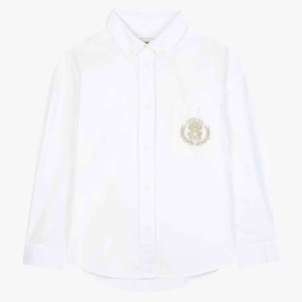 Button Down Shirt - White