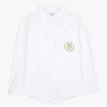 Button Down Shirt - White