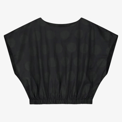 Polka Dot Top - Black