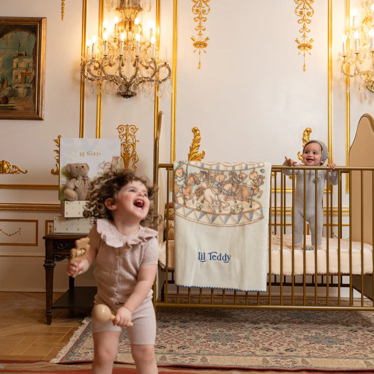 Merry Go Blanket - Blueberry Biscuit