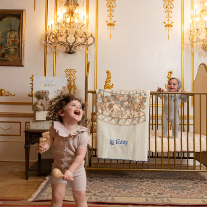 Merry Go Blanket - Blueberry Biscuit