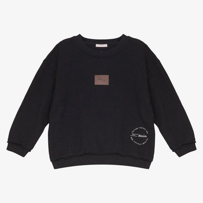 Stamp Sweatshirt - Black