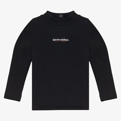 Heritage Mock Neck - Black