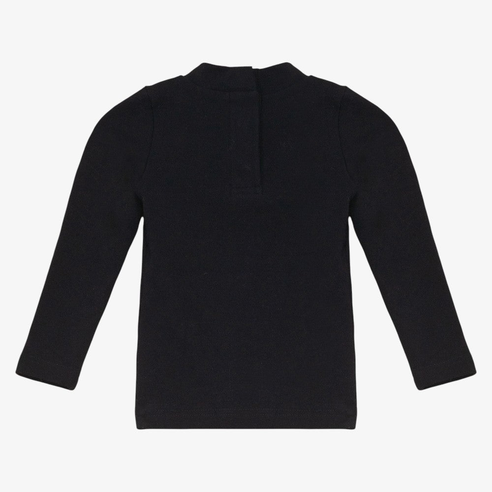 Heritage Mock Neck - Black