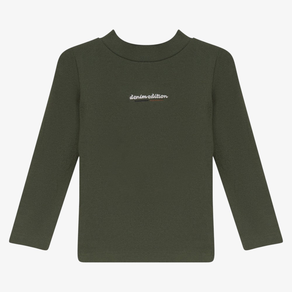 Heritage Mock Neck - Green