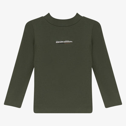 Heritage Mock Neck - Green