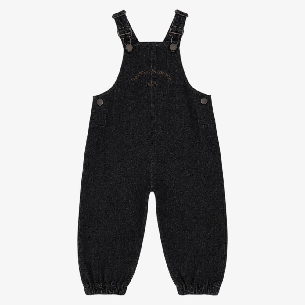 Denim Overall - Black
