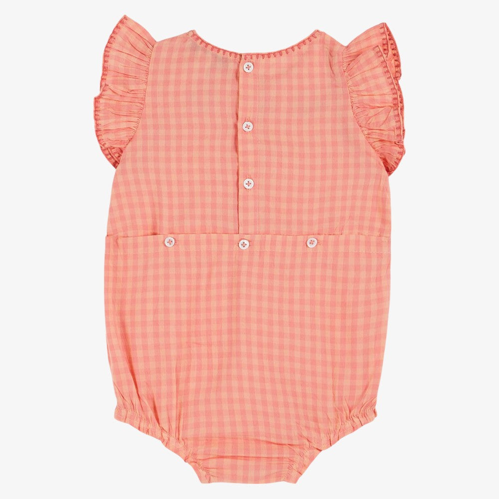 Brode Romper - Peony