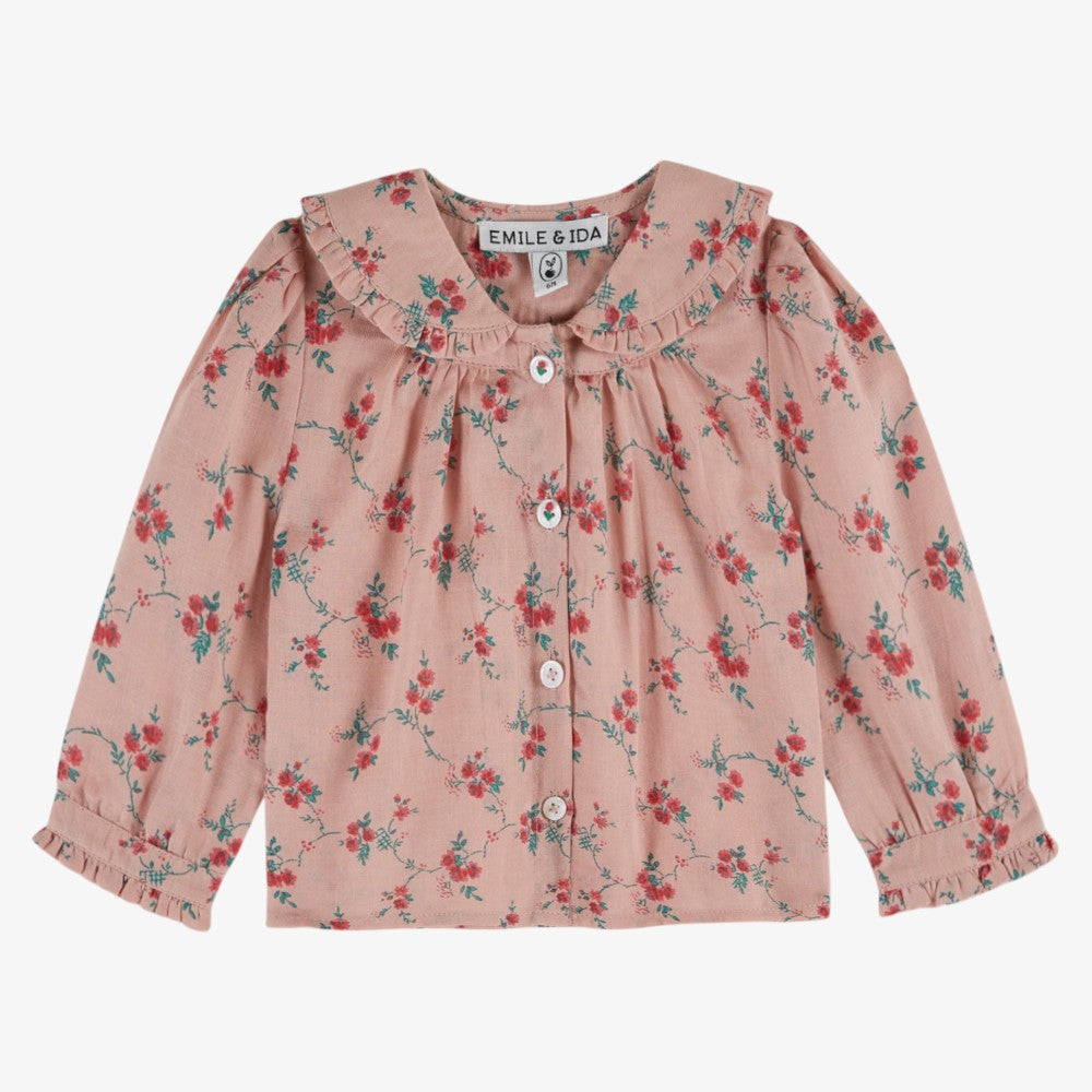 Floral Blouse And Bloomer - Aster