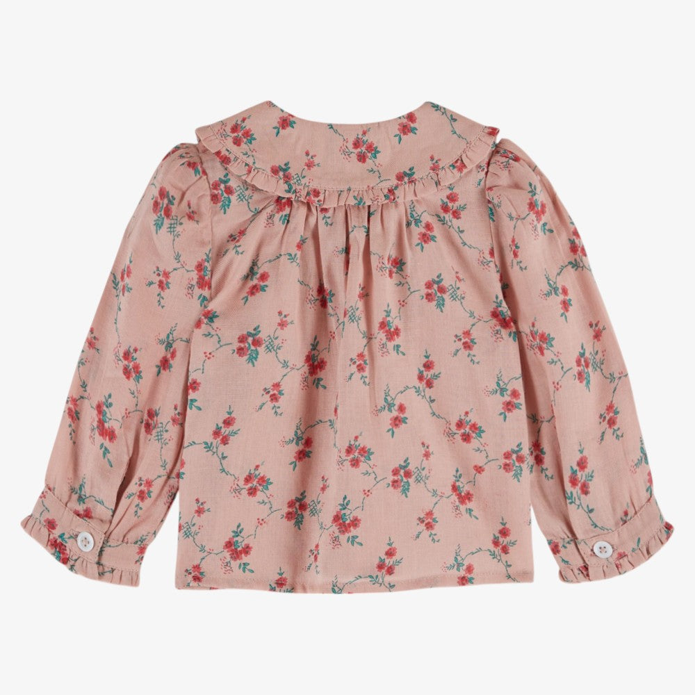 Floral Blouse And Bloomer - Aster