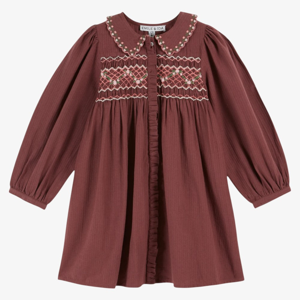 Smock Dress - Violine