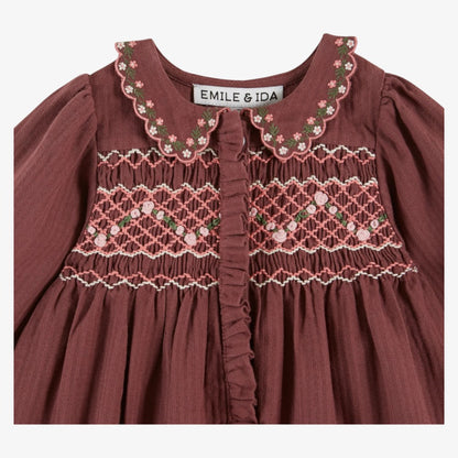 Smock Dress - Violine