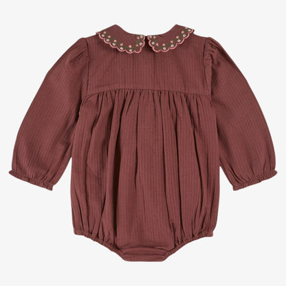 Smock Romper - Violine