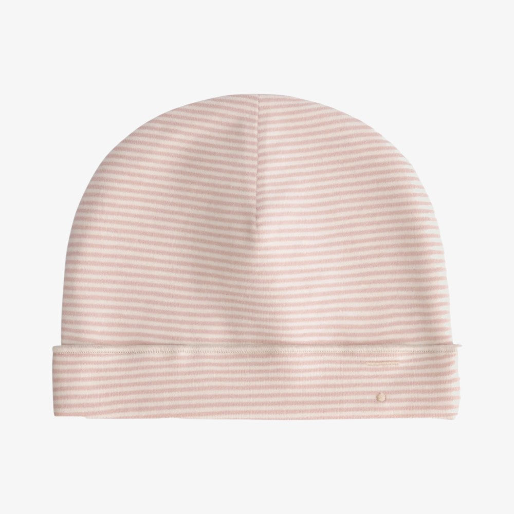Beanie - Pink &amp; Cream