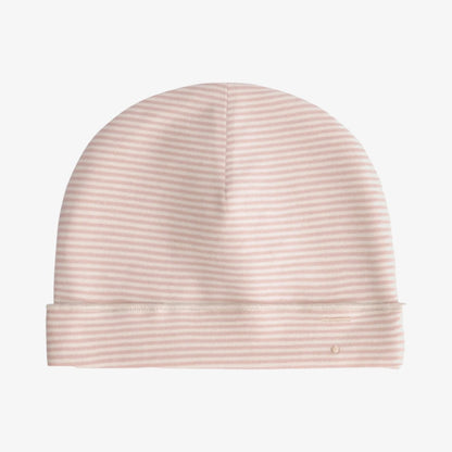 Beanie - Pink &amp; Cream