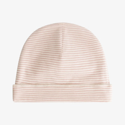 Beanie - Pink &amp; Cream