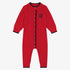 Aspen Cable Knit Romper - Red
