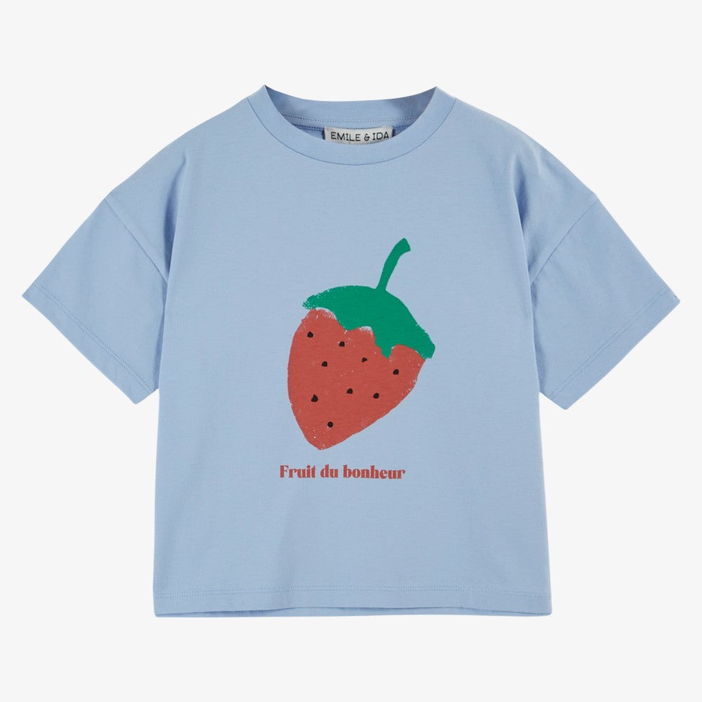 Cherry T-Shirt - Sky