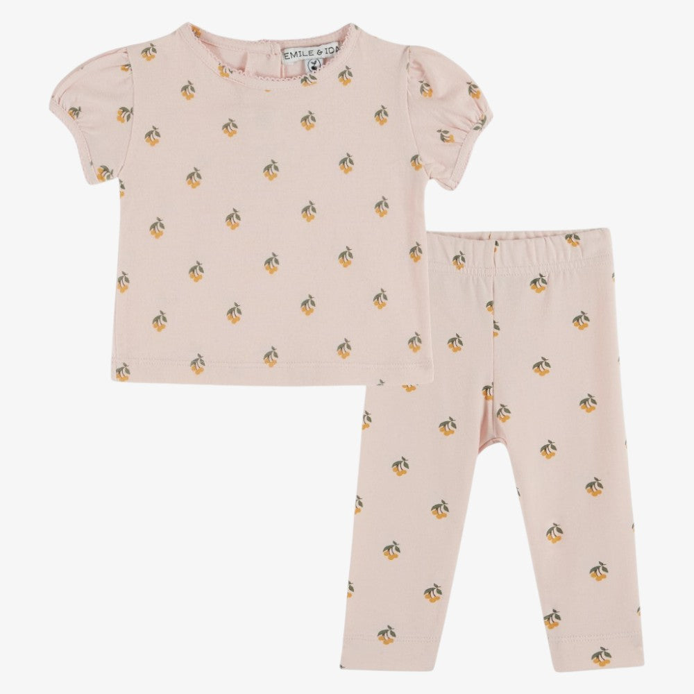 Mini Flowers T-Shirt - Rose