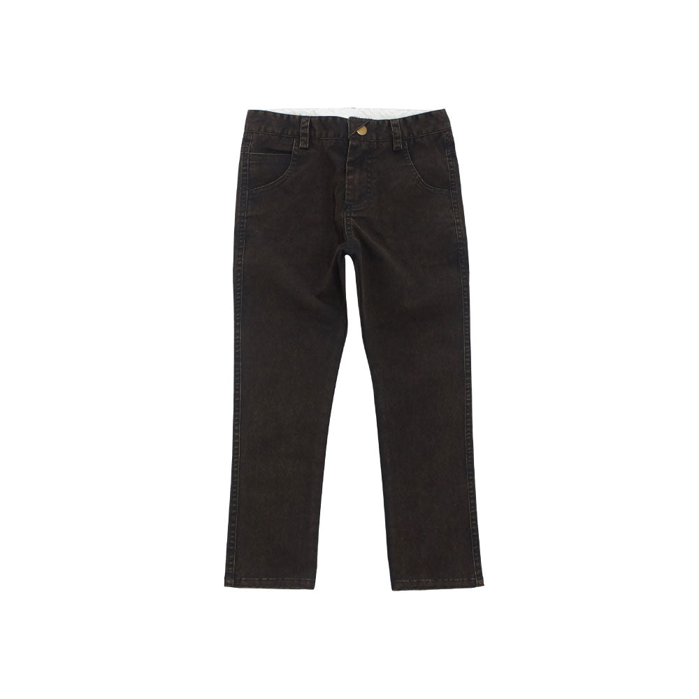 Acid Wash Pants - Black