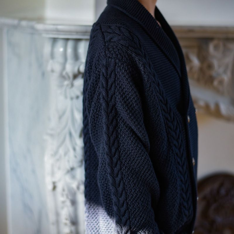 Alain Cardigan - Navy Blue