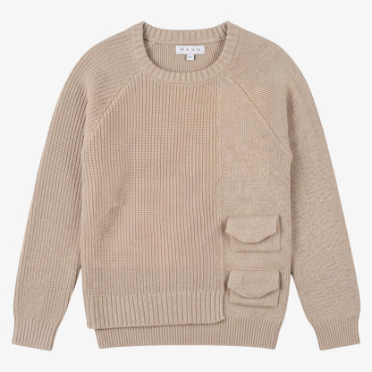 Chunky Knit Sweater - Oatmeal