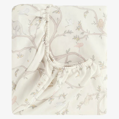 Crib Sheet - Animal Ivory
