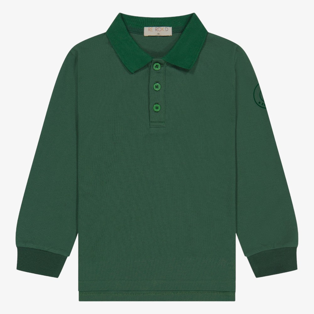 Stamped Polo - Green