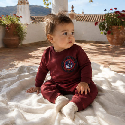 Arden Romper - Cranberry