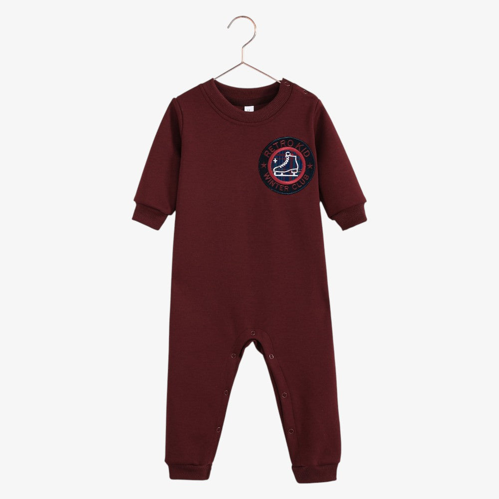 Arden Romper - Cranberry