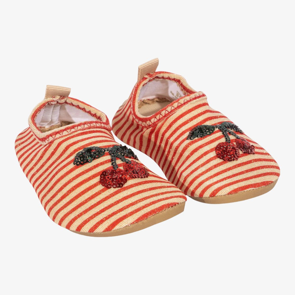 Jade Swim Shoes - Glitter Stripe