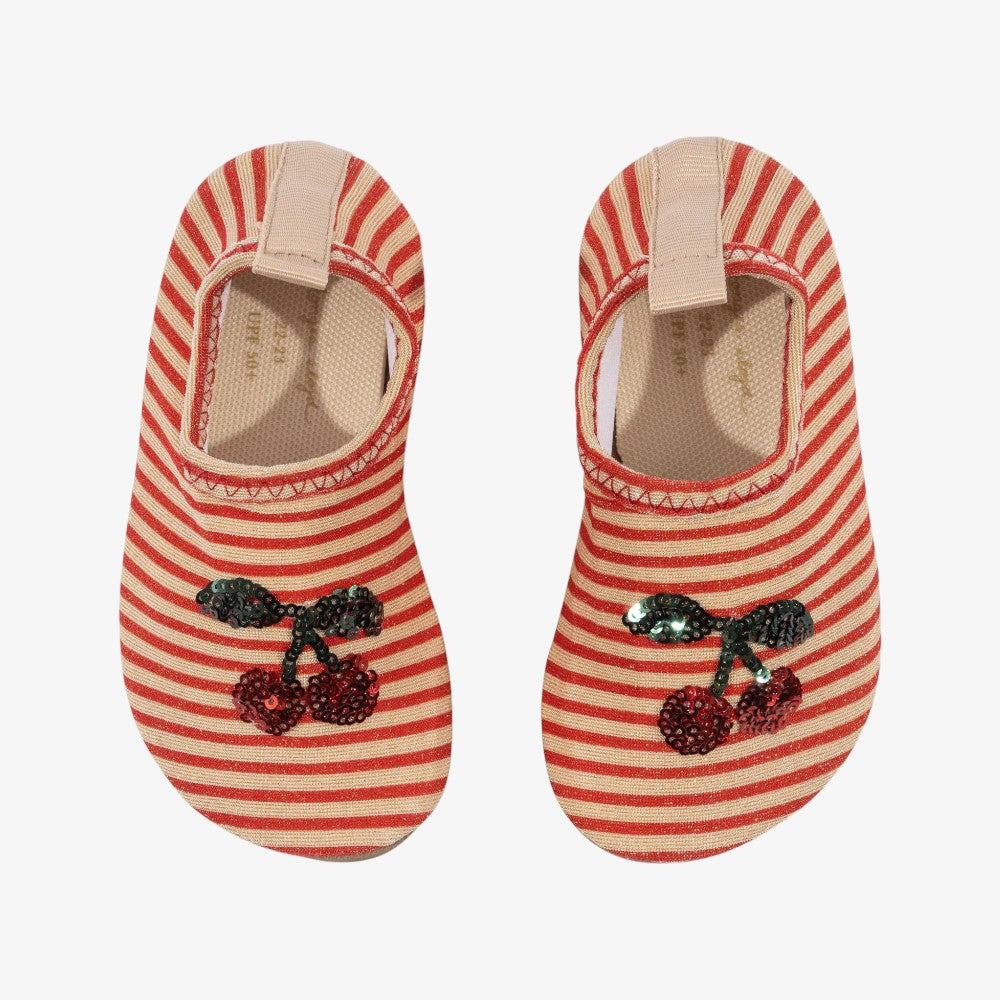 Jade Swim Shoes - Glitter Stripe