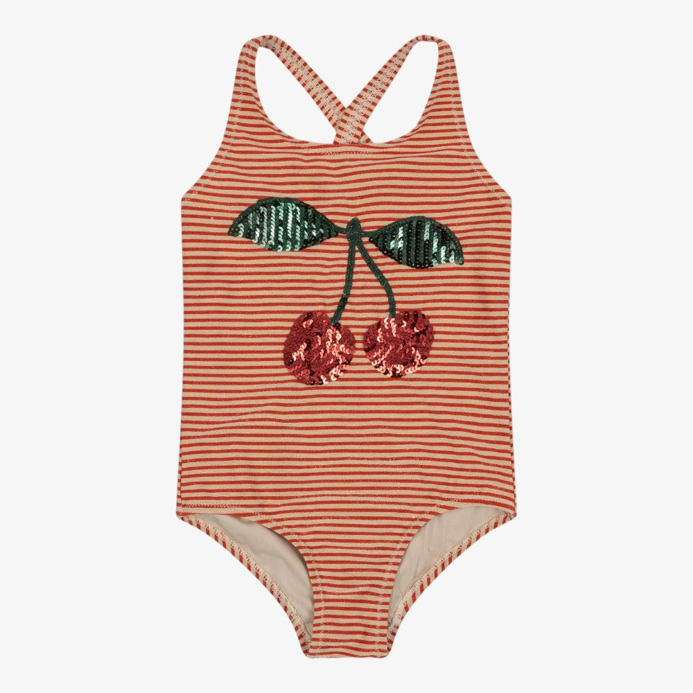 Konges Slojd Jade Swimsuit - Glitter Stripe