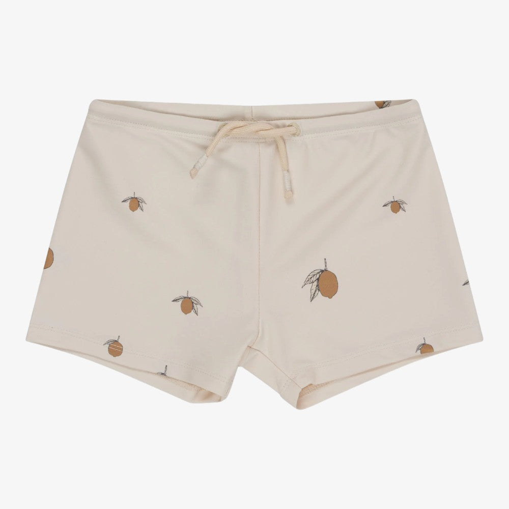 Aster Swim Shorts - Lemon