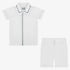 Arlo Shirts And Pants - White&blue