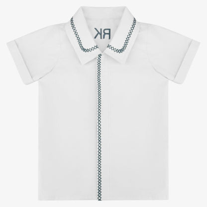 Arlo Shirts And Pants - White&amp;blue