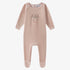 Bootie Print Footie - Pink