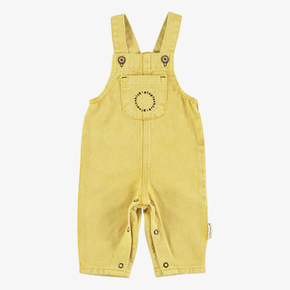 Pocket Romper - Yellow Mustard