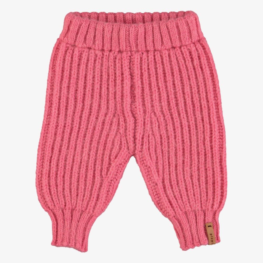 Knit Leggings - Pink