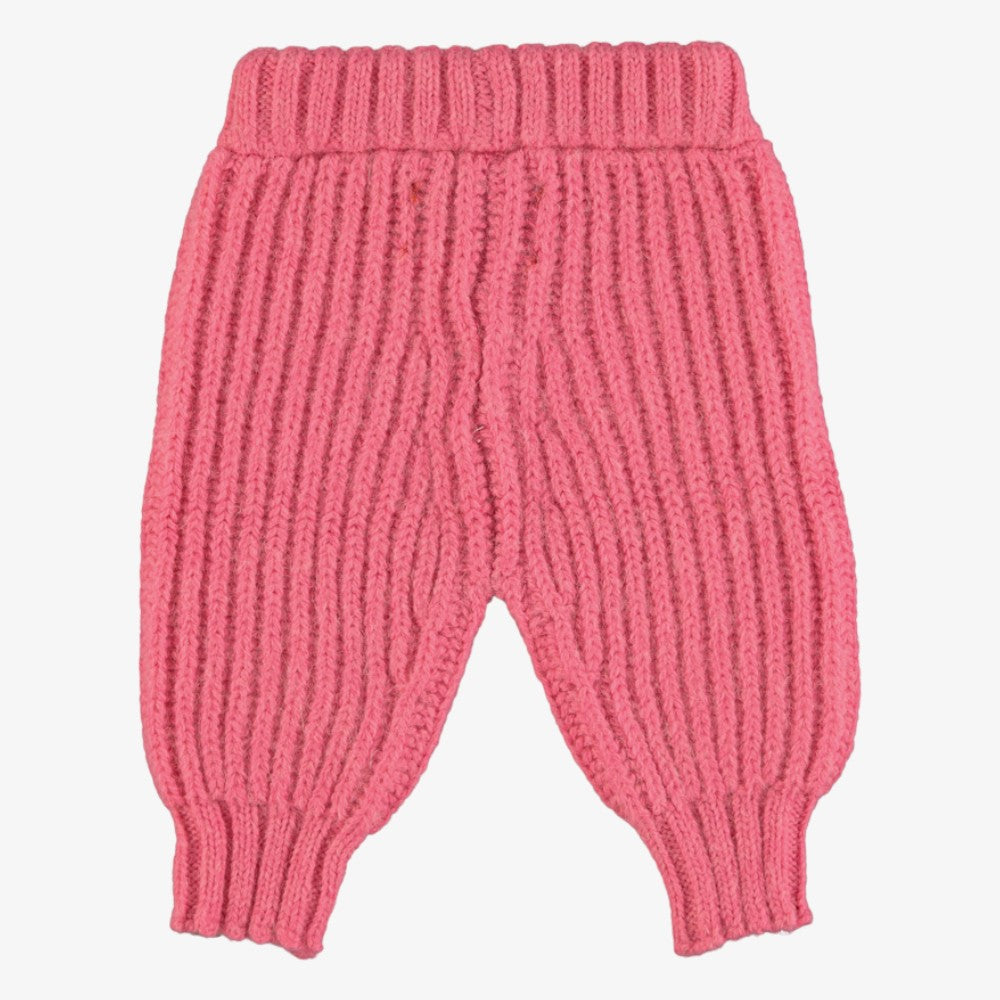 Knit Leggings - Pink