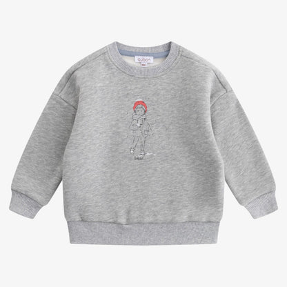 Snow Sweatshirt And Pants - Grey