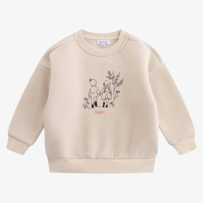 Forest Sweatshirt And Sweatpants - Oat