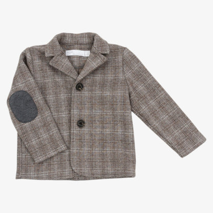 Jace Blazer - Mocha Plaid