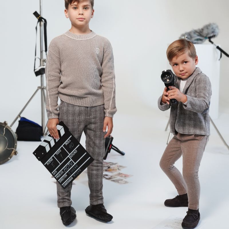 Tedd Plaid Pant - Mocha Plaid