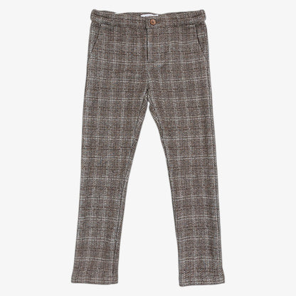 Tedd Plaid Pant - Mocha Plaid