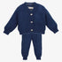 Lina Cardigan And Knit Pants - Navy