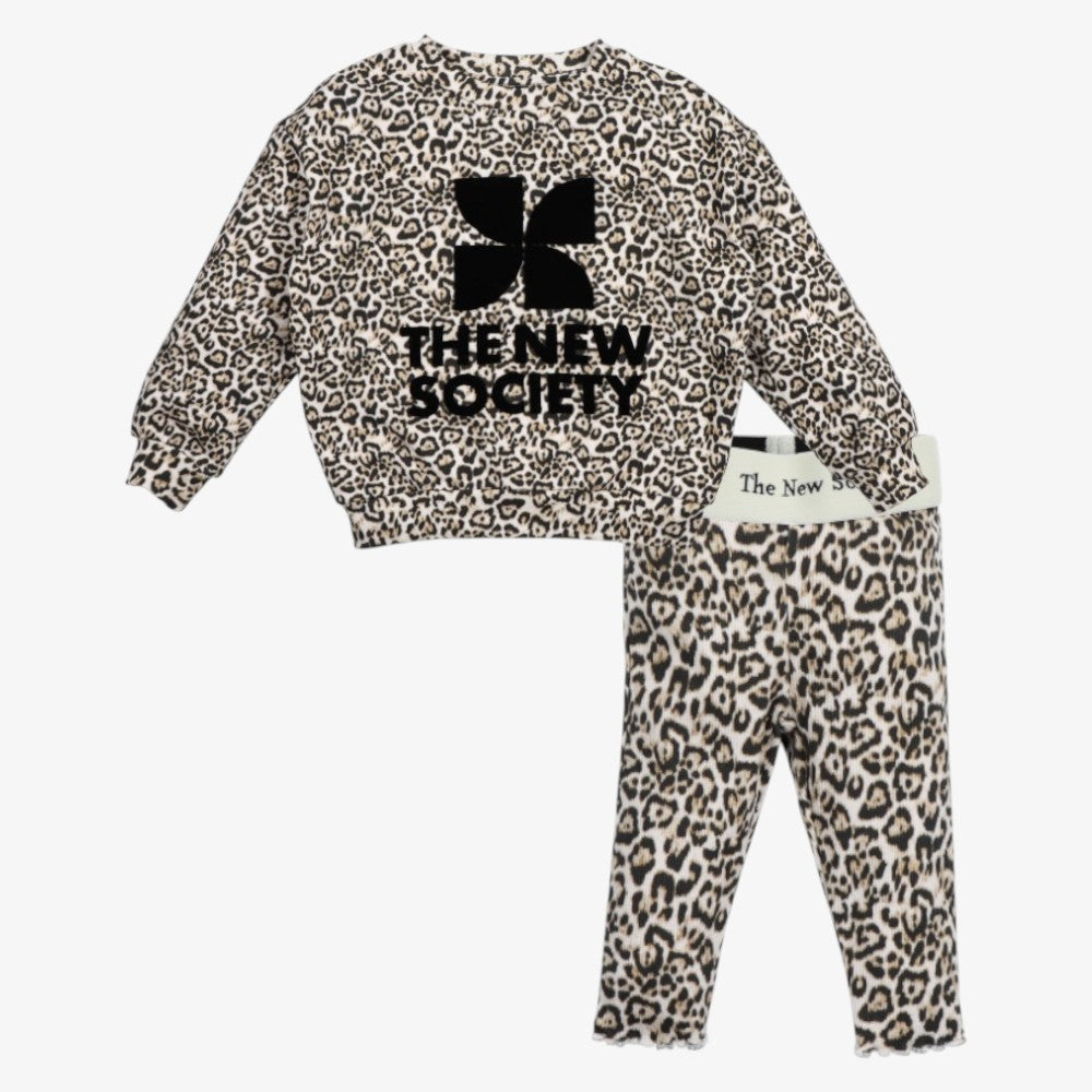 Sweatshirt And Leggings - Nelia Print